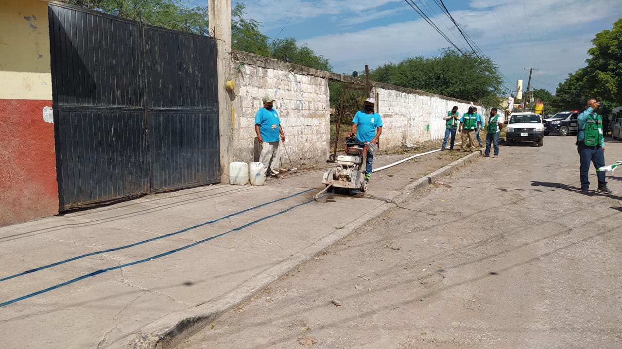 Rehabilitación de Línea de Agua Calles Francisco I. Madero y Escontría